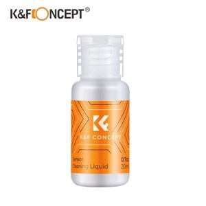 K&F Concept 전문 DSLR 센서/매트릭스 청소 유체 솔루션 20ml 카메라 CCD/CMOS 클리너 액체용