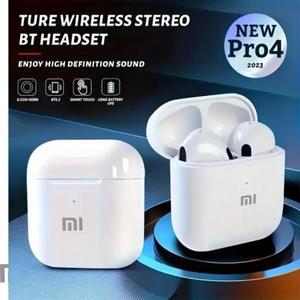 Xiaomi Pro4 TWS 무선 이어폰 Bluetooth 5.3 HiFi 스포츠 소음 감소 Android IOS에 적합한 사무실