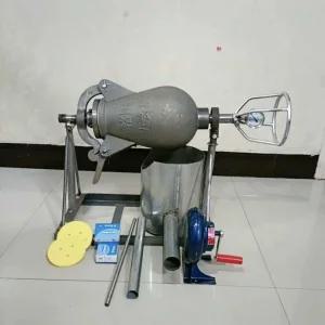 미니 뻥튀기 기계 야외 스테인레스 곡물 전통 쌀 과자 1.5kg 스테인리스 단일 포트