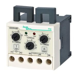 Samwha-Dsp EOCR-SS-110 전자 과부하 릴레이 모터 프로텍터, 열 EOCR-SS, 이지 타입, Un:110VAC
