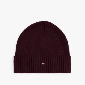 타미 남자 카튼 캐쉬미어 블랜드 비니 Burgundy