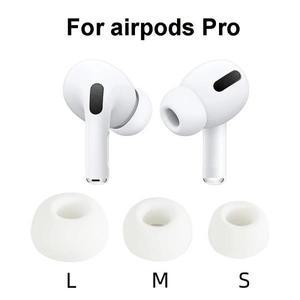 리뉴얼 소프트 실리콘 이어 버드 팁 Apple Airpods Pro 3 PCS 용 플러그 커버 L M S 사이즈 헤드폰