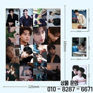 63Pcs 복수 사랑 드라마 스티커 세트   전화/노트북/일기/물병용 Zi Yu & Tian Xuning 캐릭터 데칼