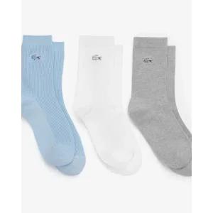라코스테 (여성) 25 여성용 트리플 번들 양말 3족 세트 RA223B-55G