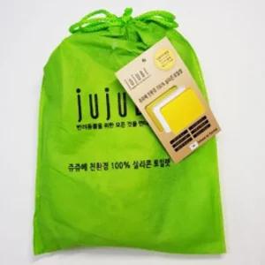 쥬쥬베 실리콘 토일렛 (트레이형) 그린배변판 토일 트레이 강아지 화장실 애견용 반려견