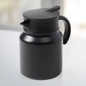 티웨어 차포트 보온 주전자 900ml 무광블랙 이중진공 (WFIX7HH)