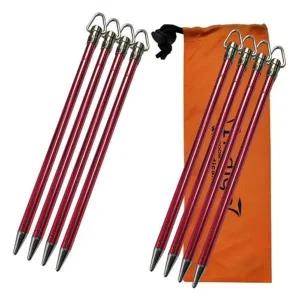 300mm 초경량 파이프펙 두랄루민 8P 인디고 국산 텐트-WFH11TC