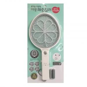 삼정138 미니 해충킬러 야광 전자모기채