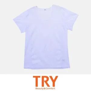 (트라이)쾌적한 쿨루션 쿨모시 남성 반팔 런닝 (WFK35D6)
