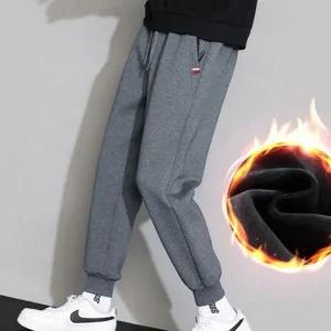 겨울 남성 트레이닝 기모 조거 팬츠 바지 융털 츄리닝
