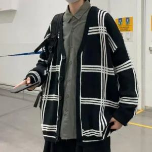 남자 루즈핏 V넥 봄가을아우터 가을 패션가을의류 봄 캐주얼자켓 아우터 디자인가디건