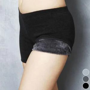 여성 반바지 학생 기모 겨울 안감 속바지 융털 보온