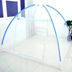 고품질 원터치모기장 150X200 블루 침대모기장 대형모기장 (WFK37WM)