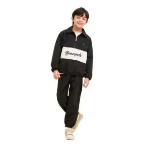 빈폴 BEANPOLE KIDS 반집업 아노락 상하 세트 블랙 (BI4264U025) BI4264U025 461118
