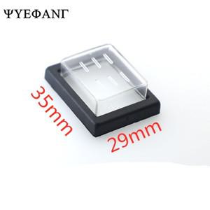 10PCS KCD4 방수 캡 29x35mm 장착 구멍 직사각형 보호 25X31mm 로커 스위치