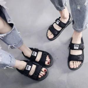 캐주얼 샌들 쿠션샌들 스포티 버클 키높이 (45glT)