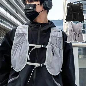 남성 다양한 포켓 지퍼 포켓 조절스트랩 아웃핏 유틸리티 조끼 택배조끼 메쉬조끼