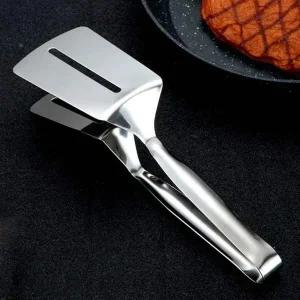 스테인레스 캠핑 주방 스테이크 바비큐 생선 양면 뒤집개 집게 M11232