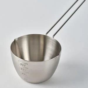 [콩심팥심]에비히슈테른 계량컵 손잡이 스텐 계량 요량컵 200ml