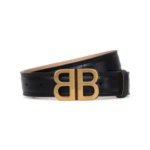[발렌시아가]25SS 발렌시아가 블랙 BB 소프트 벨트 810728 2ABF8 1000