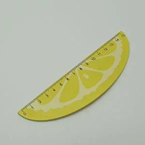 [브이와이][VCMPW9R8]레몬 디자인 자 잣대 나무자 15cm 15cm자