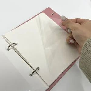 [브이와이][VCMPWQG9]접착식앨범 포토북 앨범 핑크 사진첩 사진