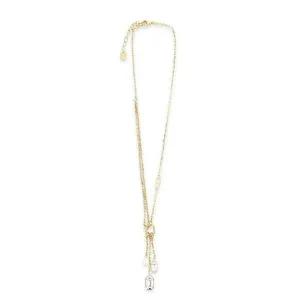 [DIOR]디몬트 디올 여성 PETIT CD 진주 체인 목걸이(골드) N3048WOMCY D03S