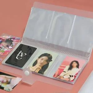 [브이와이][VCMPX3RE]앨범 폴라로이드 투명 미니 사진첩 포카 3인치