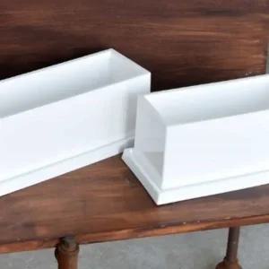 직사각 화분 30x10x11cm 테라스화분 인테리어화분 넓