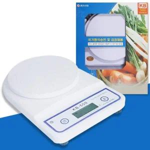 [콩심팥심]경인 디지털 전자저울(KB-500) 주방 계량저울 베이킹
