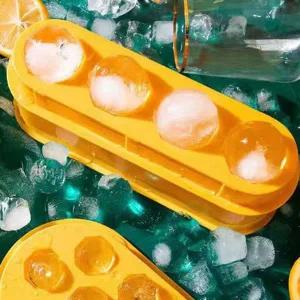 컷팅 빅볼 4구 얼음트레이 얼음틀
