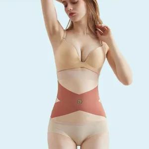 ONM 뱃살보정 속옷 복부압박 허리보호 X자 복대 똥배복대