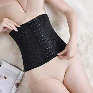 ONM 여성 2컬러 메쉬 코르셋 슬림핏 거들 보정속옷 벨트