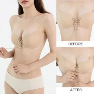 코르셋브라 누드브라 비키니 실리콘 누디 접착 볼륨업