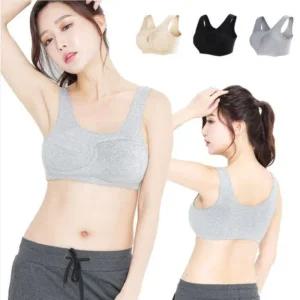 브라탑 노와이어 스포츠브라 볼륨업 수면브라  조깅