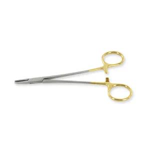 KASCO 골드 디바키 니들홀더(지침기) 7-101G (18cmTC) - Gold DeBakey Needle Holders