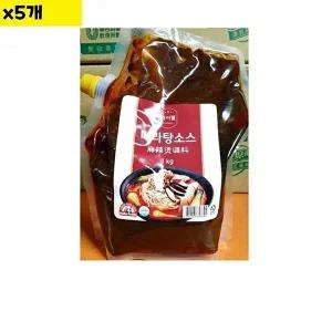 [셀러허브 패션][JHNO6R0R_52EN]유통 도매 마라탕소스 차이웰 1Kg x5개