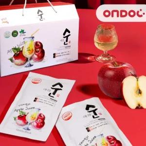 하루한포 통째로 영주 사과즙 4box  100mlx120포)