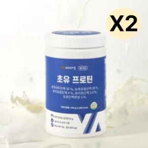 비타민마을 초유 프로틴 단백질 쉐이크 우유맛 504gX2