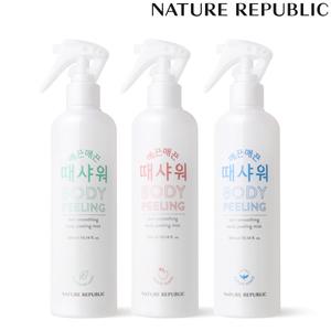 네이처리퍼블릭 매끈매끈 때샤워 300ml (코튼/복숭아/피톤치드)