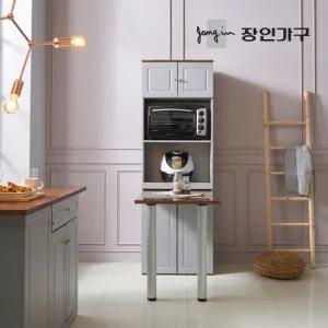 장인가구 아이브 브런치G 키큰 식탁 렌지대 수납장