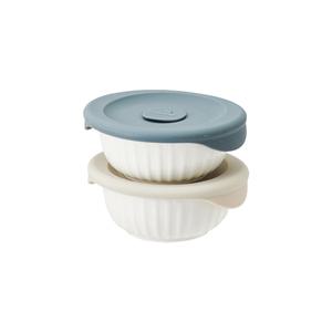 [본사직영] 락앤락 바로한끼 도자기 밥용기 250ml 2개세트 (SLB301S2)
