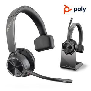 Poly Voyager 4310 UC(차징스탠드) 폴리 보이저 4310 UC 블루투스 모노 헤드셋