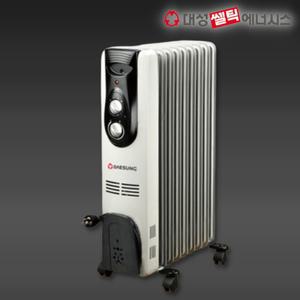 대성 9핀 욕실 라디에이터 가정용 캠핑용 방열기 화장실 난로 전기히터