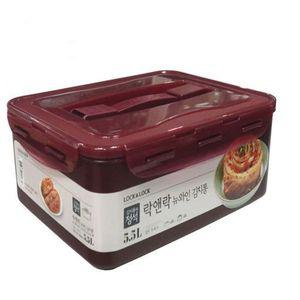 [NS홈쇼핑]락앤락 밀폐용기 김치통 반찬통 냉장고 보관용기 5.5L[33135558]