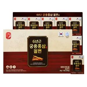 한삼수 6년근 궁중홍삼절편 200g X 2개 영양간식 벌꿀함유 명절 추석 구정 선물