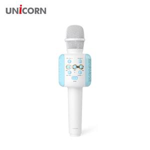 유니콘 블루투스 노래방마이크 무선마이크 휴대용 가정용 강의용 캠핑KTV-300G