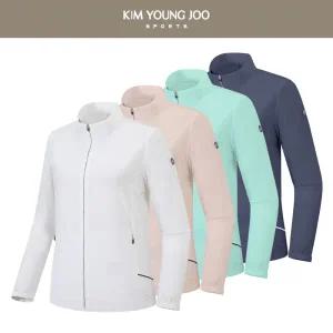 [김영주 골프][봄여름용]김영주스포츠 여성 스판 바막막이 점퍼 WJ309