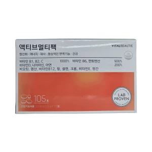바이탈뷰티 액티브 멀티팩 패밀리 기획(2.21gx105포)105일