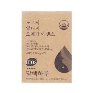 담백하루 노르딕 알티지 오메가3 에센스 1090mg x 30캡슐 1개 / 써클